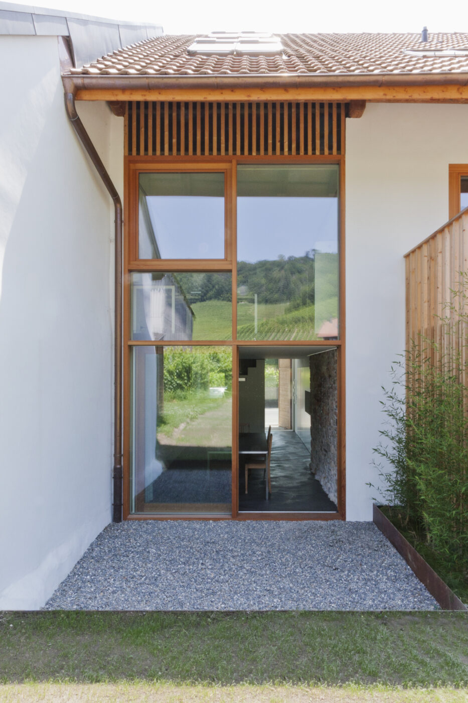 Transformation d'une ferme en logement et bureau