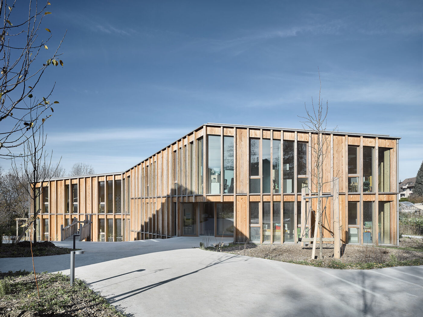 Nouvelle crèche et transformation d'un rural, 1er prix