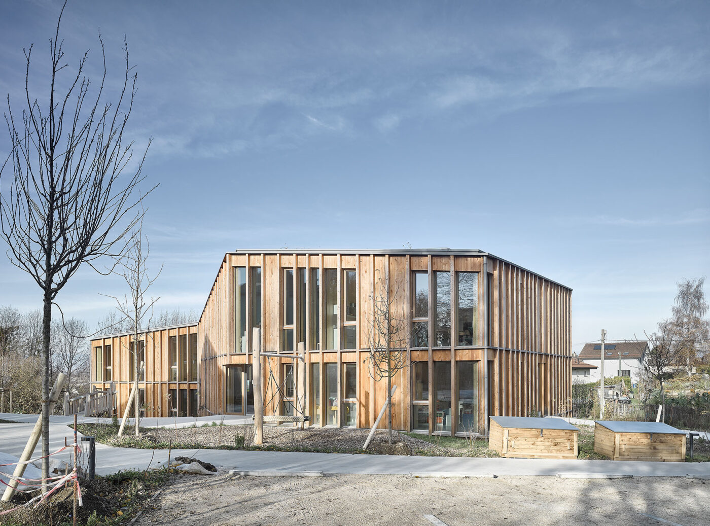 Nouvelle crèche et transformation d&rsquo;un rural, 1er prix