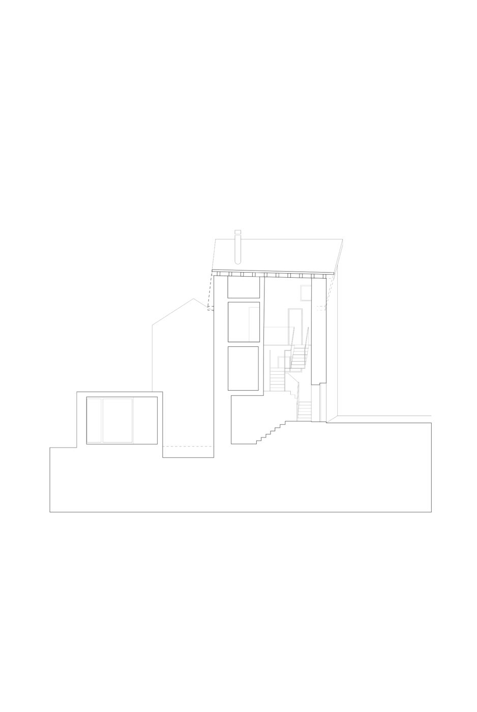 Transformation d'une maison vigneronne