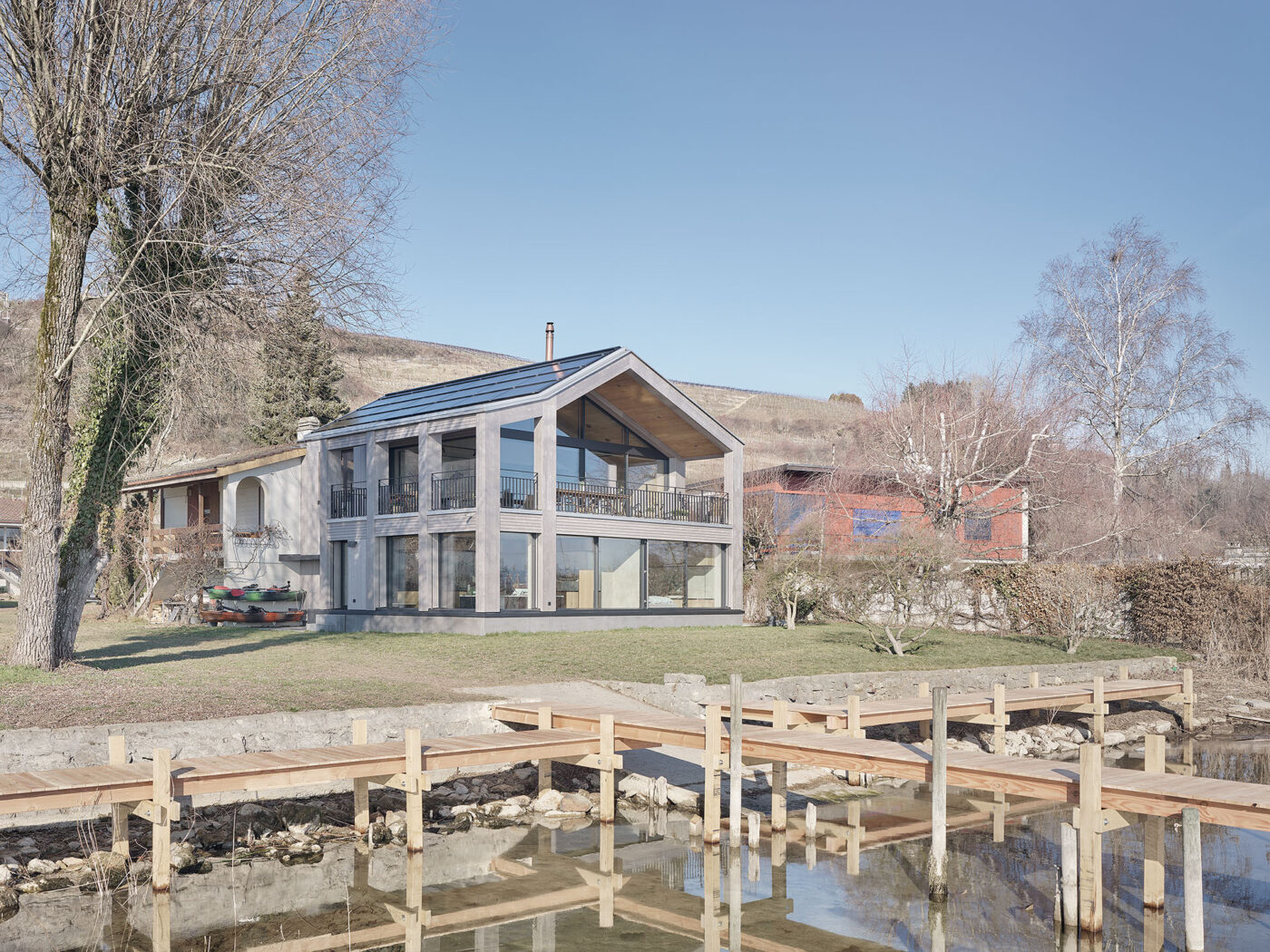 Démolition et reconstruction d’une maison mitoyenne