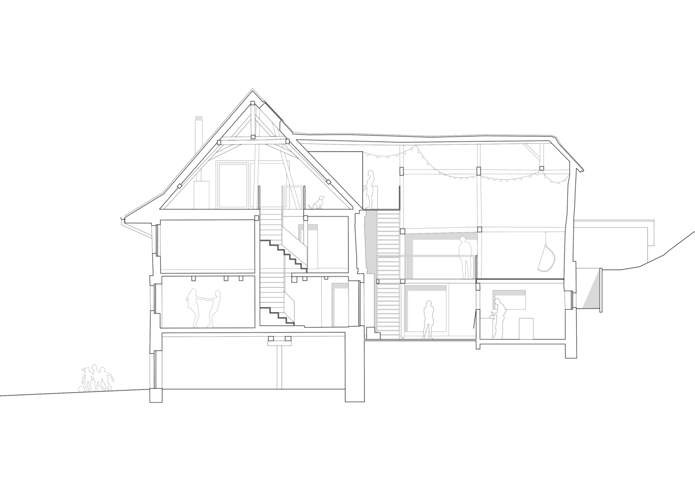 Transformation d'une habitation et d'un rural