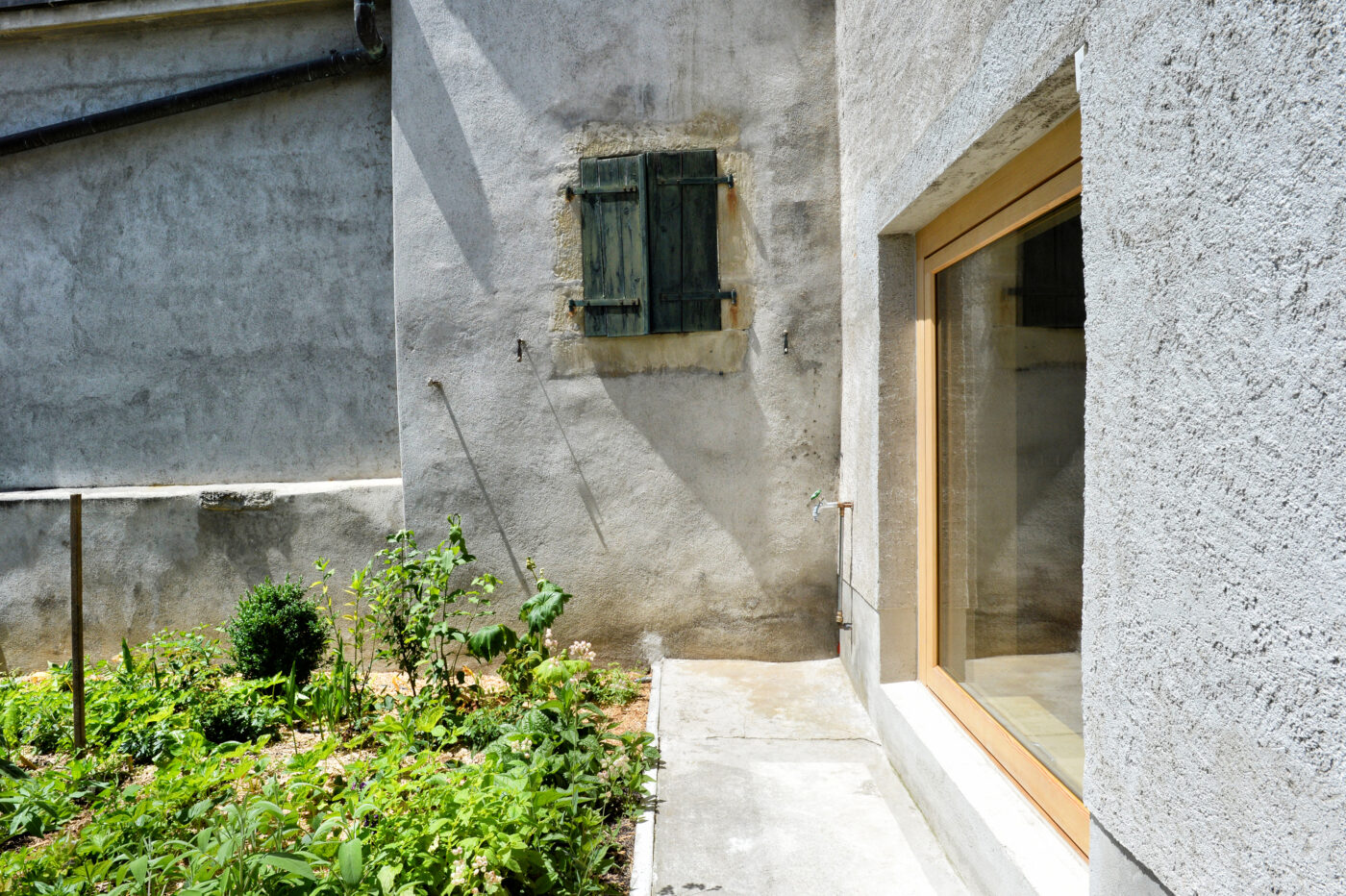 Transformation d'une maison vigneronne