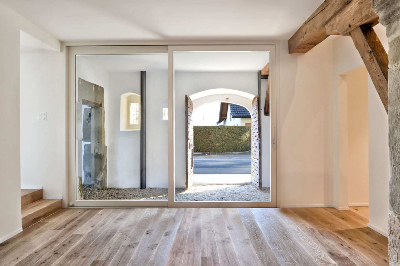 Transformation d'une maison vigneronne